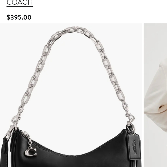 Black Leather Women's Bag - Picture 6 of 11